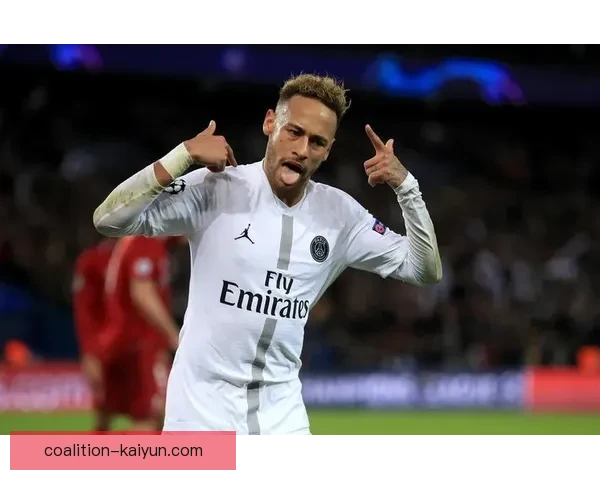 内马尔商业价值排名持续提升，成为足球运动员中的佼佼者